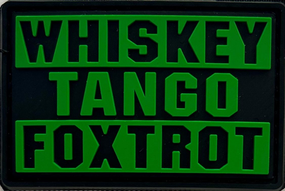 WHISKEY TANGO FOXTROT - OLIVE DRAB